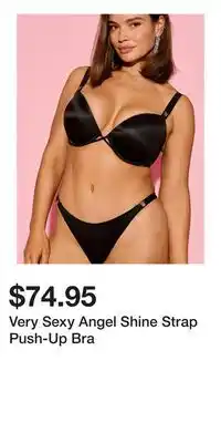 Victoria's Secret Very Sexy Angel Shine Strap Push-Up Bra offer