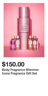 Victoria's Secret Body Fragrance Shimmer Icons Fragrance Gift Set offer