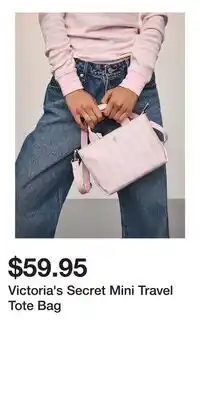 Victoria's Secret Victoria's Secret Mini Travel Tote Bag offer