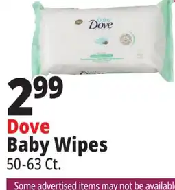 Ocean State Job Lot Dove Baby Wipes offer