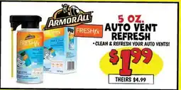 Ollie's 5 OZ. ARMORALL AUTO VENT offer