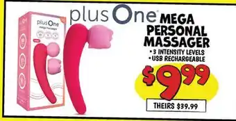 Ollie's MEGA PERSONAL MASSAGER offer