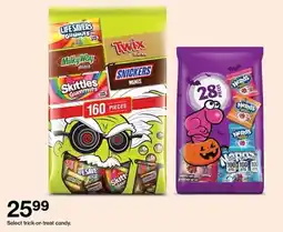 Target Select trick-or-treat candy offer