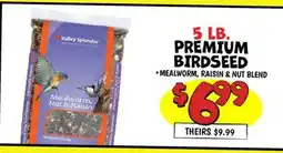 Ollie's 5 LB. PREMIUM BIRDSEED offer