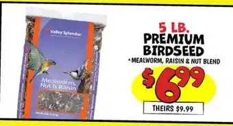 Ollie's 5 LB. PREMIUM BIRDSEED offer