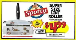 Ollie's SUPER SIZE LINT ROLLER offer
