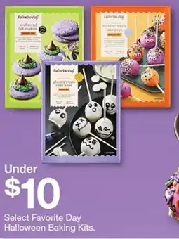 Target Select Favorite Day Halloween Baking Kits offer
