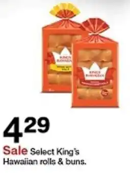 Target King's Hawaiian rolls & buns offer