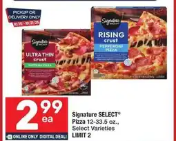 Albertsons Signature select pizza offer