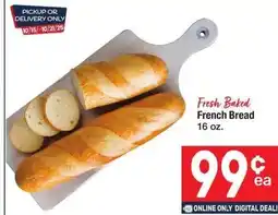 Albertsons Fresh Baked French Bread offer