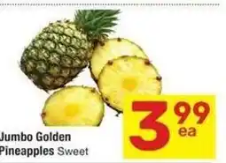 Albertsons Jumbo Golden Pineapples Sweet offer