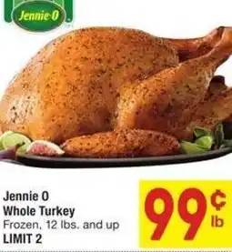 Albertsons Jennie 0 whole turkey offer
