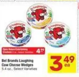 Albertsons Bel Brands Laughing Cow Cheese Wedges offer
