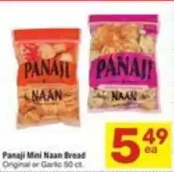 Albertsons PANAJI Mini Naam Bread offer