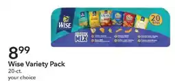 Publix Wise Variety Pack offer