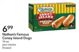 Publix Nathan's Famous Coney Island Dogs offer