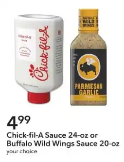 Publix Chick-fil-A Sauce 24-oz or Buffalo Wild Wings Sauce 20-oz offer