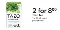 Publix Tazo Tea offer