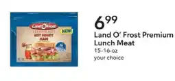 Publix Land O' Frost Premium Lunch Meat offer