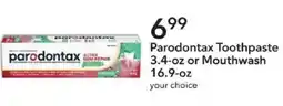 Publix Parodontax Toothpaste 3.4-oz or Mouthwash 16.9-oz offer