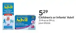Publix Children's or Infants' Advil offer