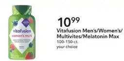 Publix Vitafusion Men's/Women's/ Multivites/Melatonin Max offer