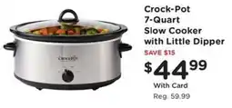 Kroger Crock-Pot 7-Quart Slow Cooker with Little Dipper offer