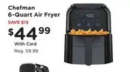 Kroger Chefman 6-Quart Air Fryer offer