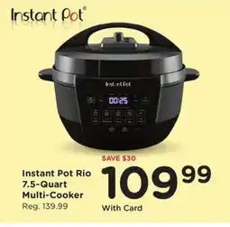 Kroger Instant Pot Rio 7.5-Quart Multi-Cooker offer