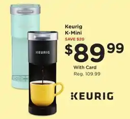 Kroger Keurig K-Mini offer
