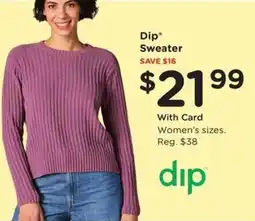 Kroger Dip Sweater offer