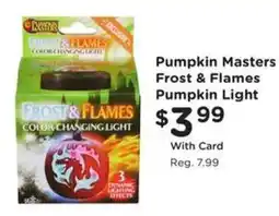 Kroger Pumpkin Masters Frost & Flames Pumpkin Light offer