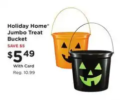 Kroger Holiday home jumbo treat bucket offer