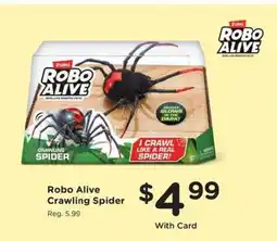 Kroger Robo Alive Crawling Spider offer