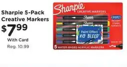 Kroger Sharpie 5-Pack Creative Markers offer