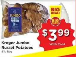 Kroger Kroger jumbo russet potatoes offer