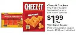 Kroger Cheez-It Crackers offer
