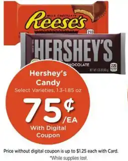 Kroger Hershey's Candy offer