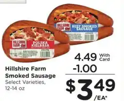 Kroger Hillshire Farm Smoked Sausage offer