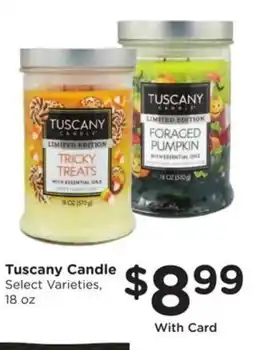 Kroger Tuscany Candle offer