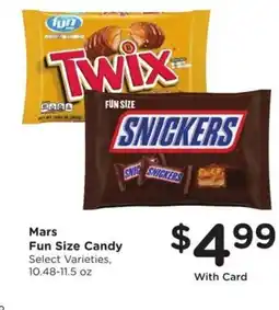 Kroger Mars Fun Size Candy offer