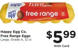 Kroger Free Range Eggs offer
