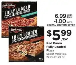 Kroger Red Baron Fully Loaded Pizza offer