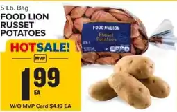 Food Lion Food lion russet potatoes offer
