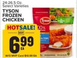 Food Lion TYSON FROZEN CHICKEN offer