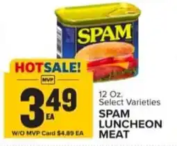 Food Lion Spam luncheon meat offer