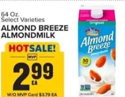 Food Lion Almond breeze almondmilk offer