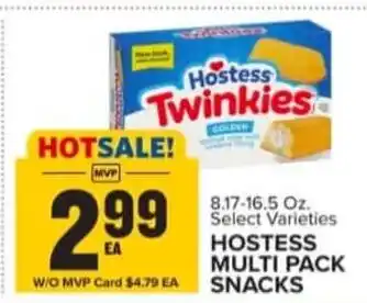 Food Lion Hostess multi pack snacks offer