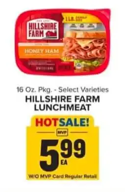 Food Lion Hillshire farm lunchmeat offer