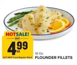 Food Lion Flounder fillets offer